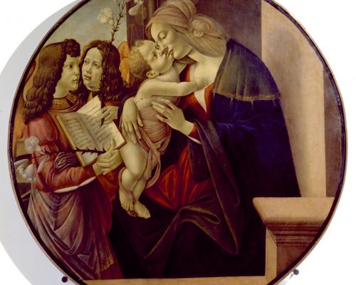 4823 Sandro Botticelli Madonna con Bambino